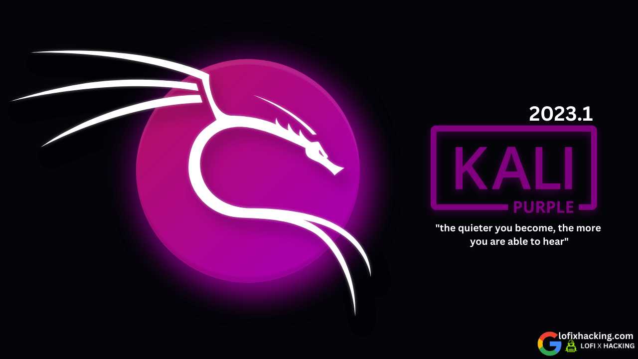 Kali linux purple 2023.1